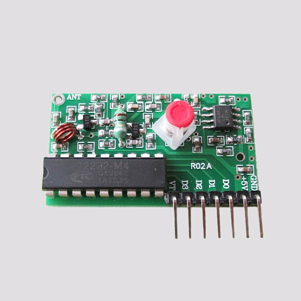4 channels Superregeneration Receiver Module with decoding IC KST-R02A