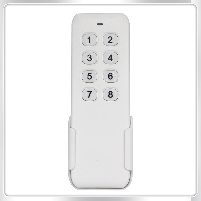 Ultrathin wireless remote control with base support 6/8 keys KST500-8A